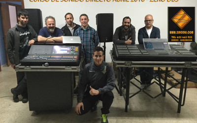 FINALIZADO EL CURSO DE SONIDO DIRECTO -ABRIL 2016